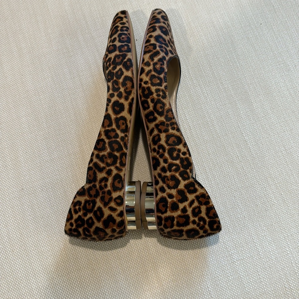Whbm Leopard Print Flats - image 4